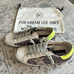 Golden Goose Super-Star Sneakers Size 38 EUC!!!